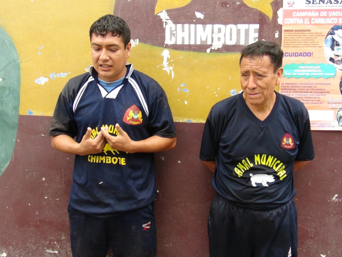 Chimbote: Trabajadores de camal municipal exigen ser capacitados 