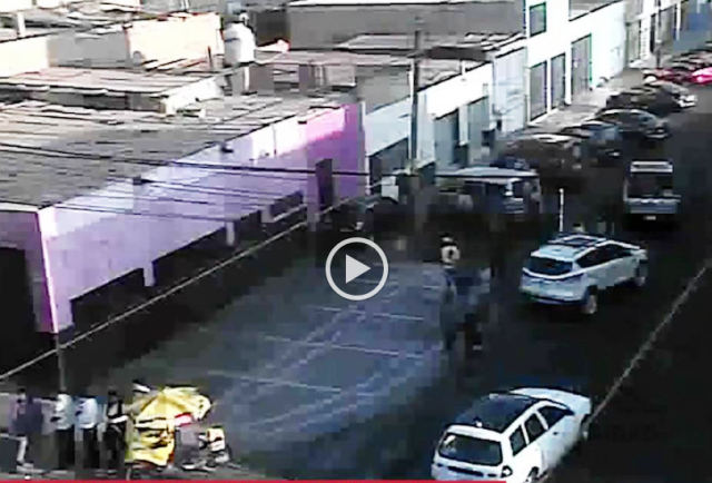 Cámara de seguridad del municipio captó accidente de tránsito en  Bolognesi (Vídeo)