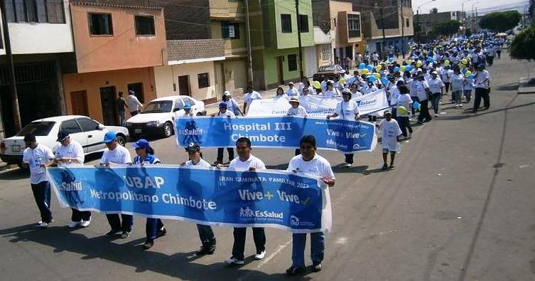 Mañana domingo será caminata de Essalud promoviendo estilos de vida saludables
