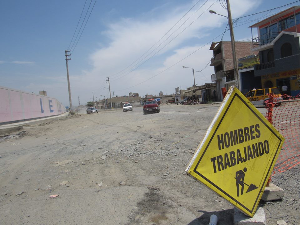 En tres meses estaría culminada la primera etapa de la avenida Camino Real de Chimbote