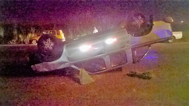 Joven sobrevive a aparatoso accidente ocasionado por chofer borracho en Nuevo Chimbote