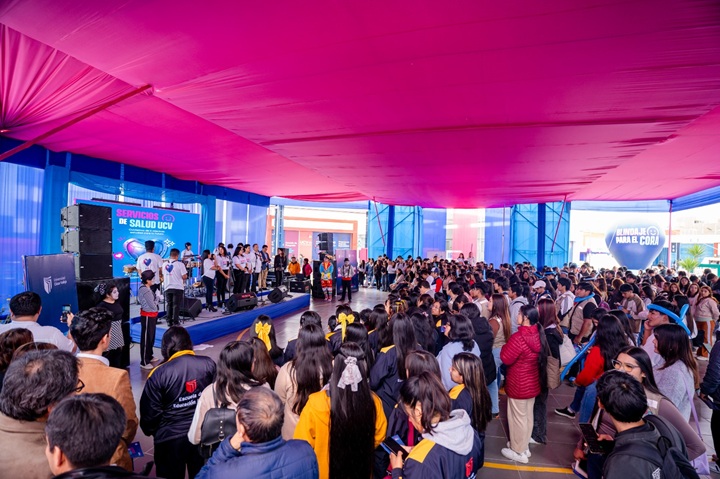 UCV Chimbote lanza campaña “Blindaje para el cora” para fortalecer el bienestar emocional universitario