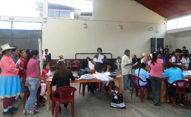  Moro: 300 beneficiados con campaña gratuita realizada por Reniec