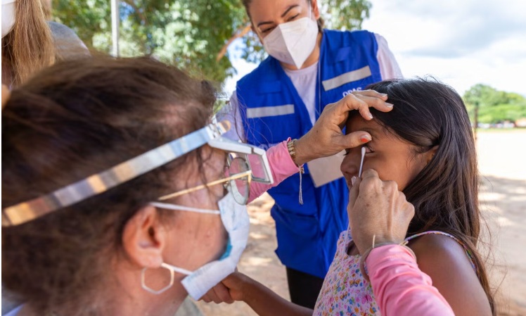 Países de las Américas avanzan contra el tracoma