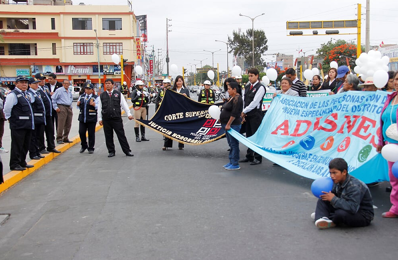 Chimbote: promueven campaña de atención preferente a discapacitados en el transporte público
