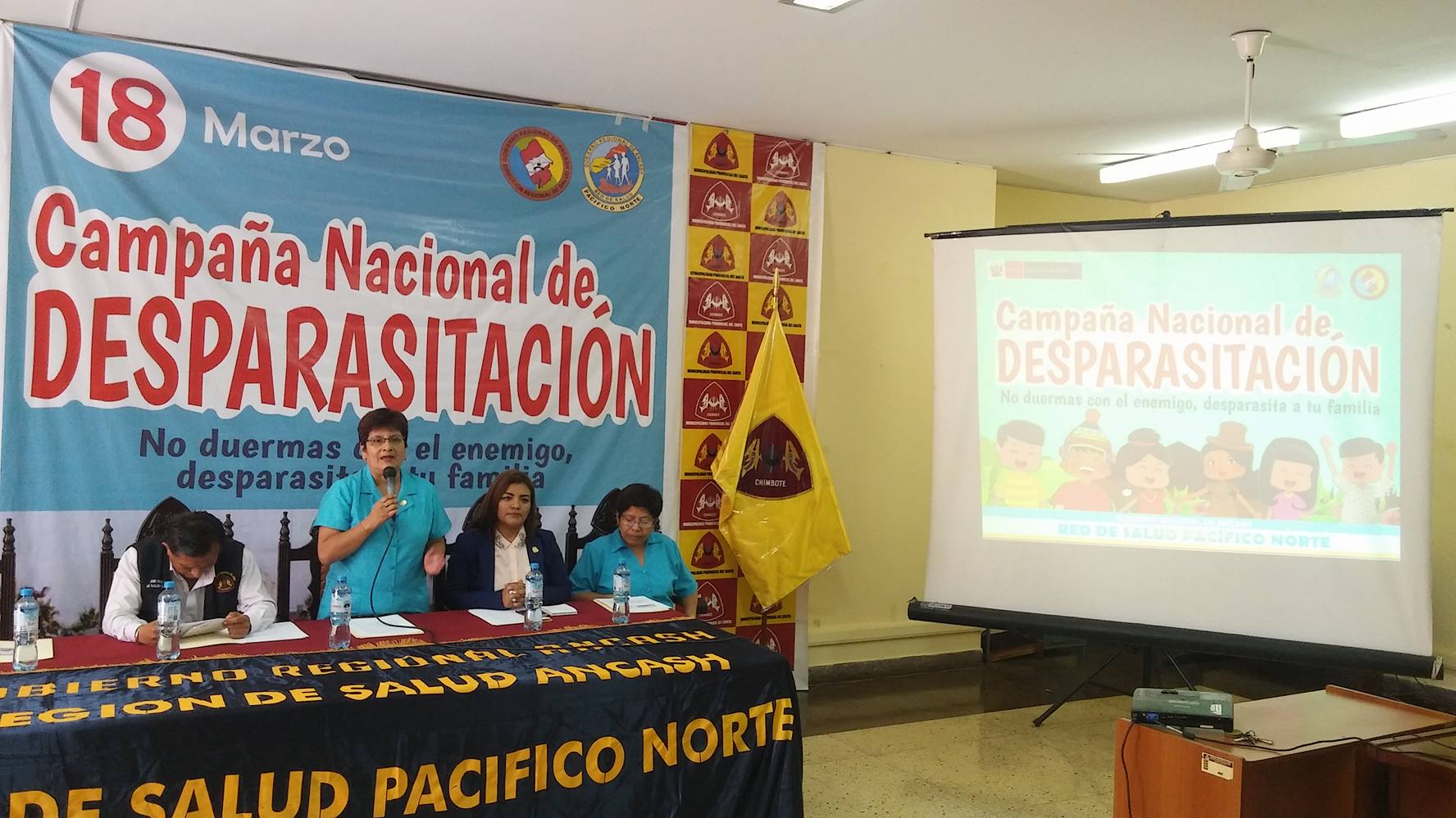 Chimbote: Red de Salud Norte reportó el año pasado 1485 menores con parasitosis intestinal