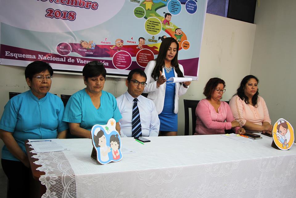 Chimbote: exhortan a participar de campaña nacional de vacunación este 24 y 25 de noviembre