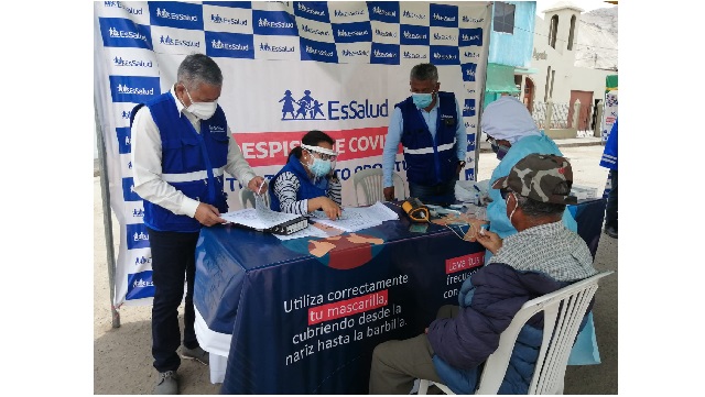 EsSalud Áncash: más de 3 mil personas son atendidas en jornadas de prevención por el covid-19