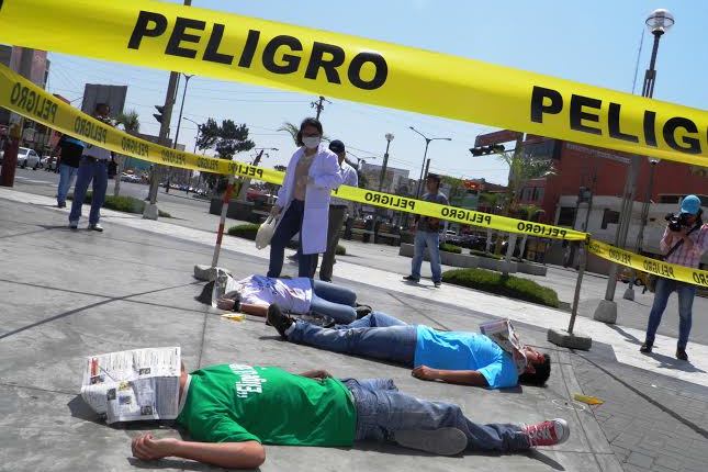 Ante ola de asesinatos en Chimbote promueven campaña “Respeta mi vida”