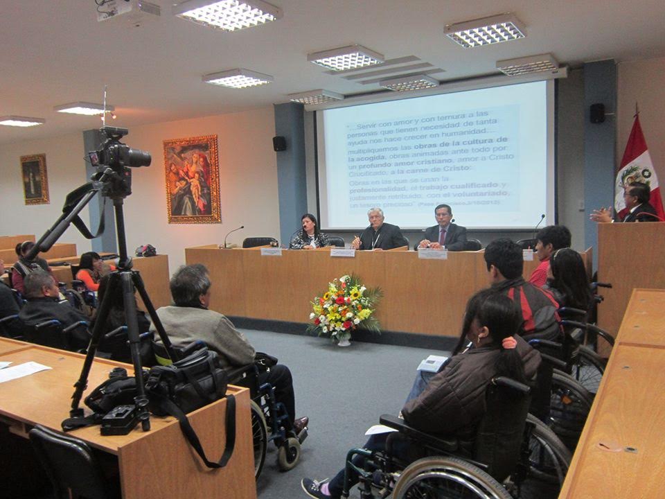  Iglesia impulsa campaña Compartir a favor de los discapacitados en el Perú 