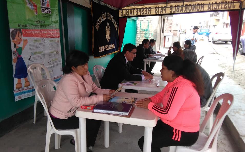 Corte del Santa realiza difusión del Nuevo Código Procesal Penal en “San Pedro”