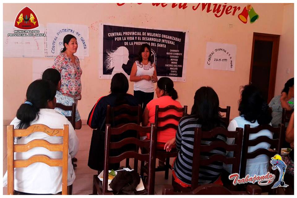 Chimbote: mujeres de organizaciones sociales participaron en jornada de capacitación