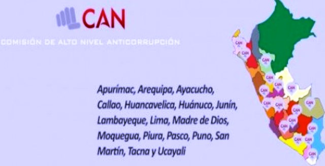 Son 18 comisiones regionales anticorrupción instaladas en el país 