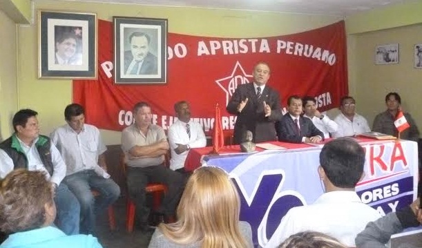  Partido Aprista presenta a sus candidatos para comicios del 5 de octubre