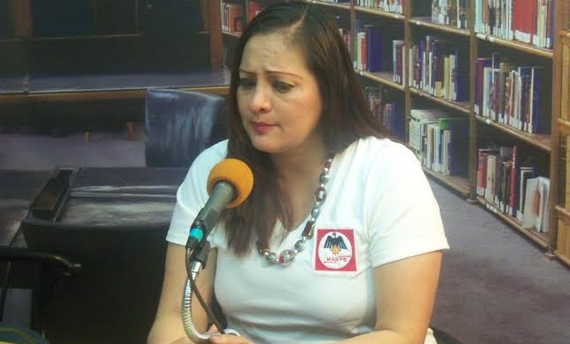 Erika Torres, candidata  a la alcaldía de Casma, es entrevistada en medios chimbotanos