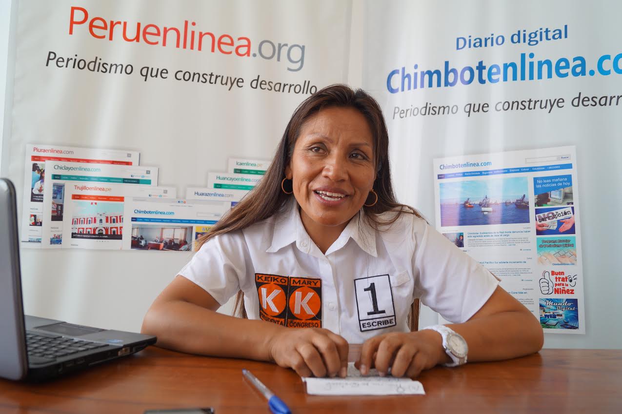 Candidata al Congreso por Fuerza Popular: “Para mí, la corrupción es traición a la patria”