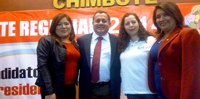Tres mujeres aspiran a ser la primera presidenta regional de Áncash