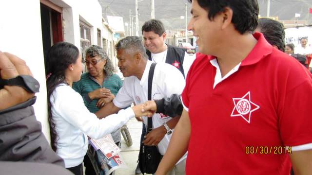 Candidato Ramón De la Cruz visitó diversas zonas el fin de semana