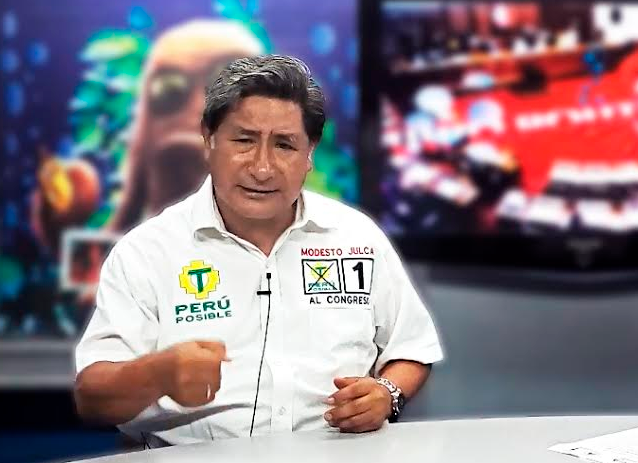 Modesto Julca señala que exclusión de su candidatura es “ilegal y abusiva”