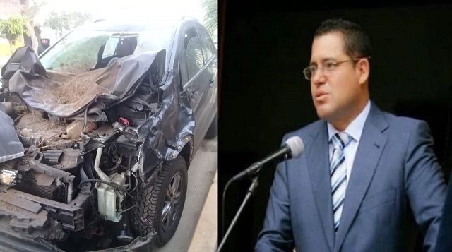 Candidato del PPC por La Libertad que viajaba a Chimbote sufrió accidente en la Panamericana Norte