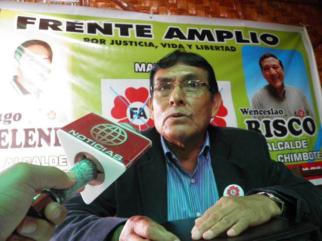 Frente amplio presenta a sus candidatos para comicios del 5 de octubre