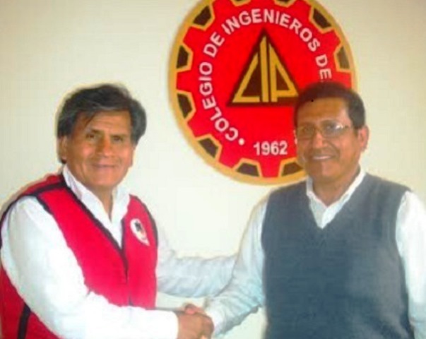 Mautino se reunió con el Decano del Colegio de Ingenieros del Santa