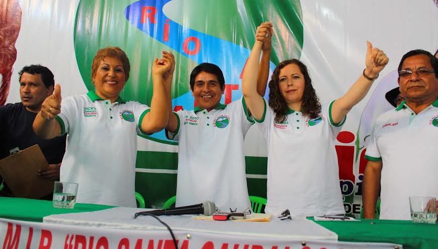 Candidatos de Río Santa Caudaloso prometen generar oportunidades para los más necesitados