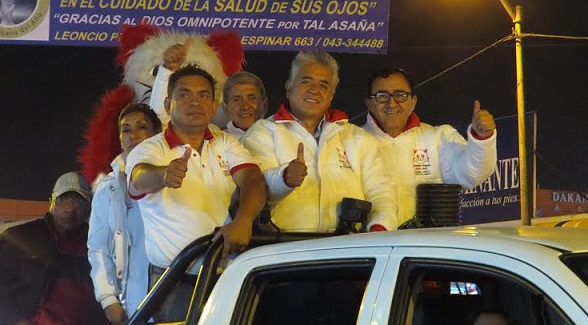 Candidato Ricardo Narváez y Sonia Morales visitarán distritos del Santa
