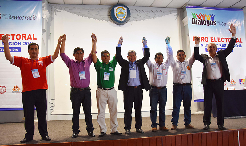 Desinterés de candidatos provinciales, solo ocho de 16 en “Diálogos por la Democracia”