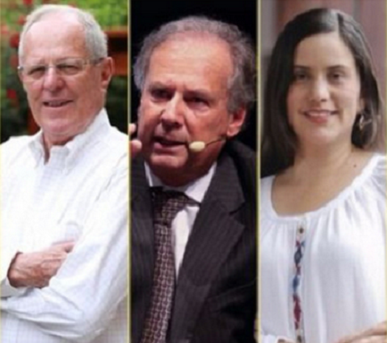 PPK, Mendoza y Barnechea se disputan el segundo lugar con ataques