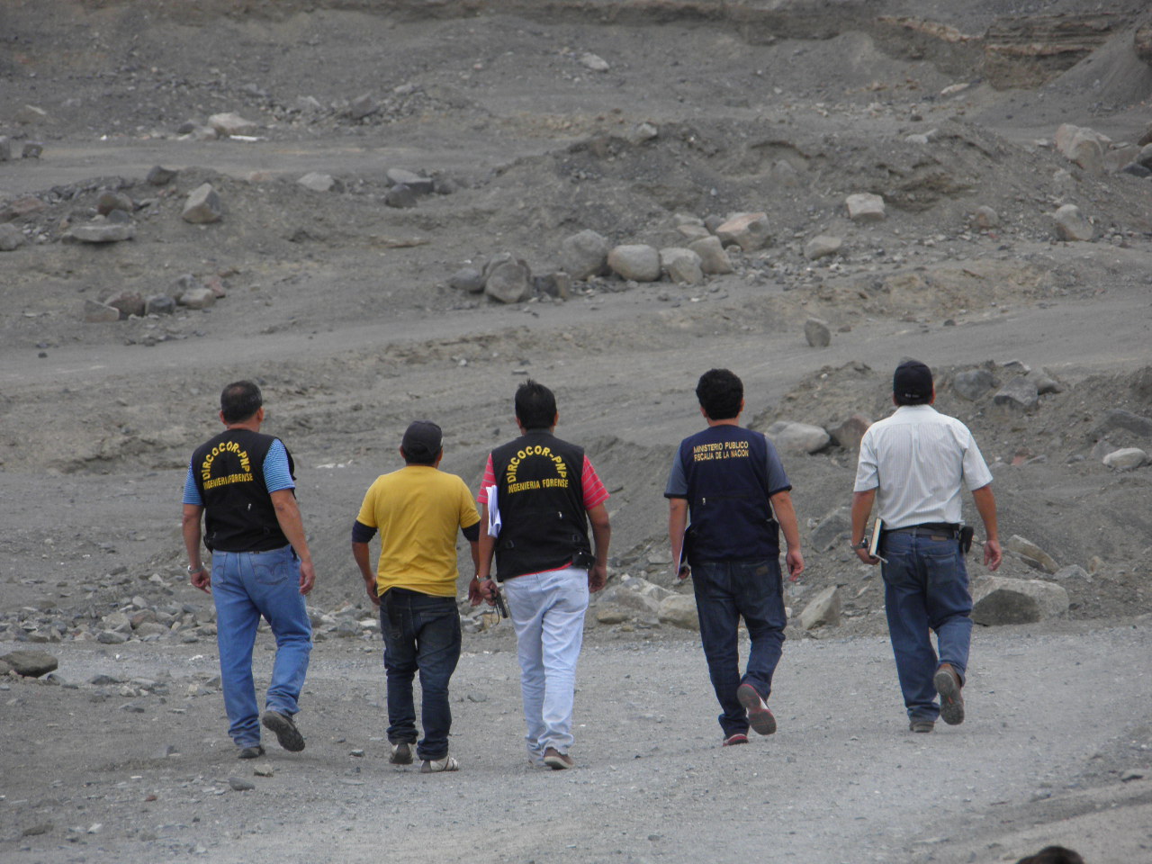 Caso Centralita: Fiscalía inspecciona cantera de la prófuga Rossy Olivarez 