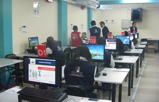 Odpe – Santa realizó simulacro del sistema de cómputo para segunda vuelta en Áncash