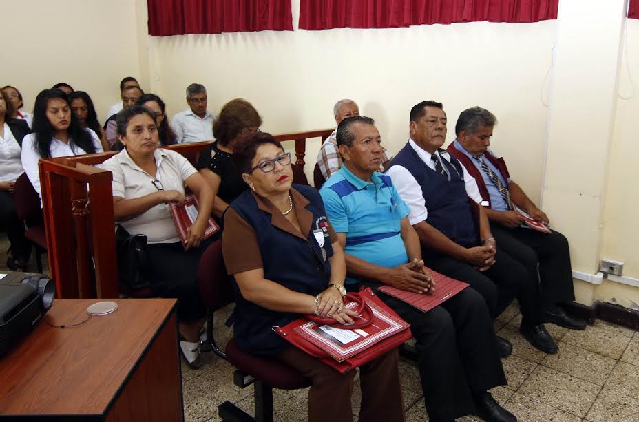 Chimbote: realizan capacitación descentralizada a jueces de paz de Casma