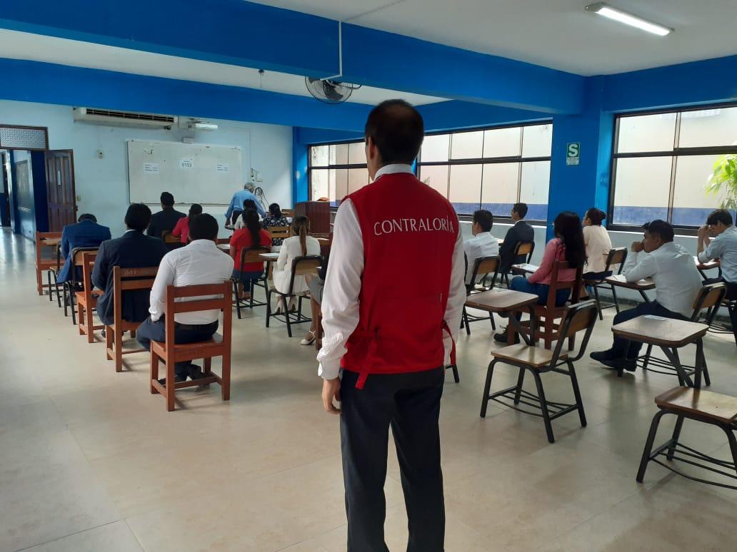 Áncash: 199 profesionales rinden evaluación para ser auditores de la Contraloría