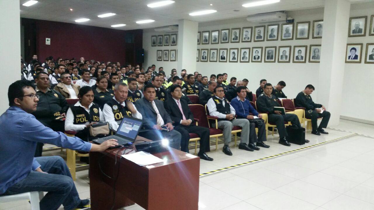 Chimbote: capacitan a más de 150 agentes del Departamento de Investigación Criminal 