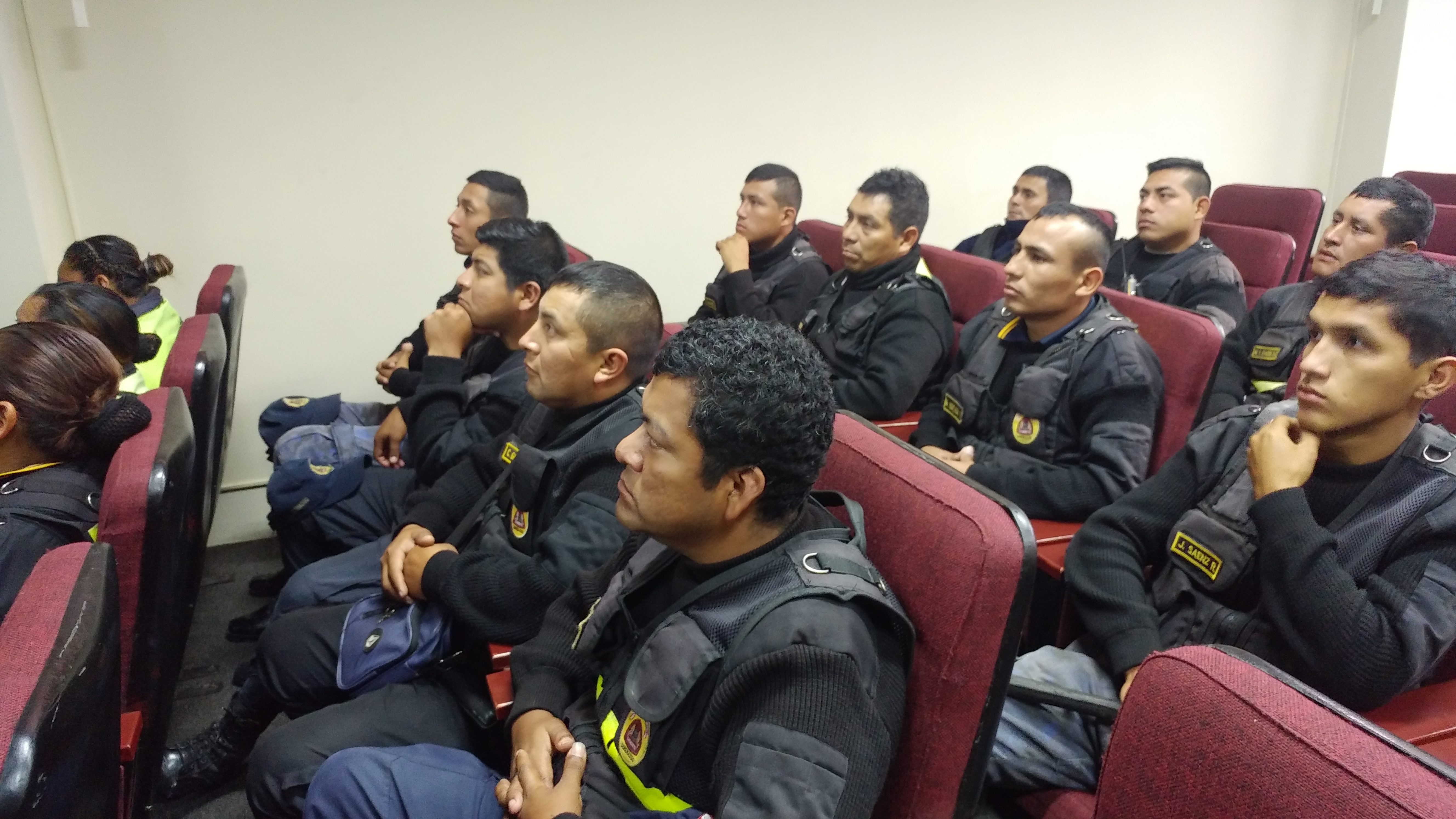 Corte del Santa capacitó a personal de seguridad ciudadana de  la municipalidad provincial 