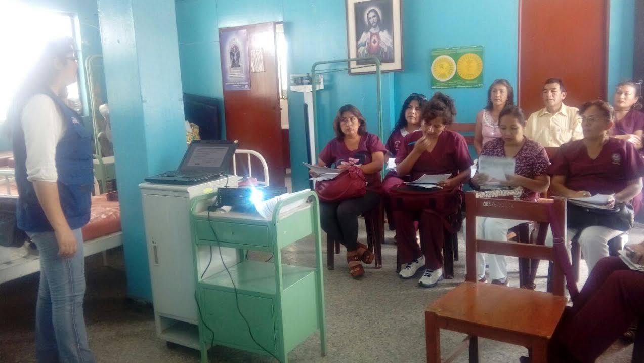 Chimbote: obstetras de la micro red “El Progreso” reciben capacitación