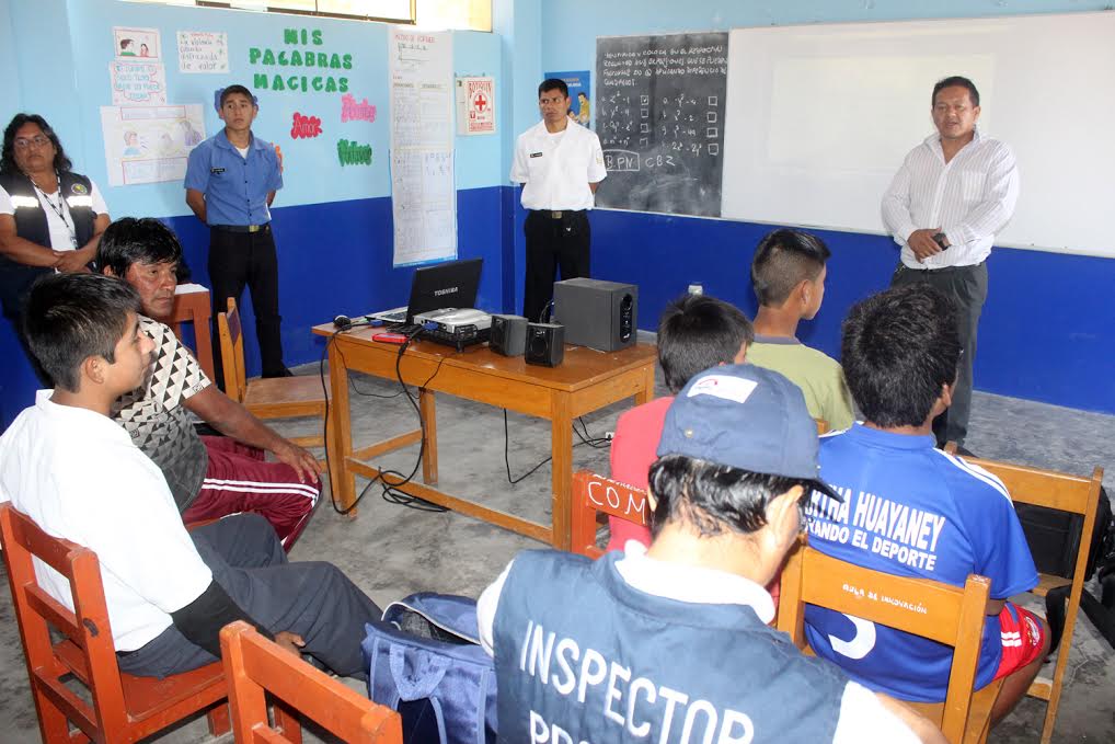 Casma: pescadores de Comandante Noel son capacitados ante Tsunami y El Niño