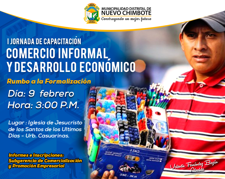 Municipio de Nuevo Chimbote capacitará a comerciantes en formalización y salud pública