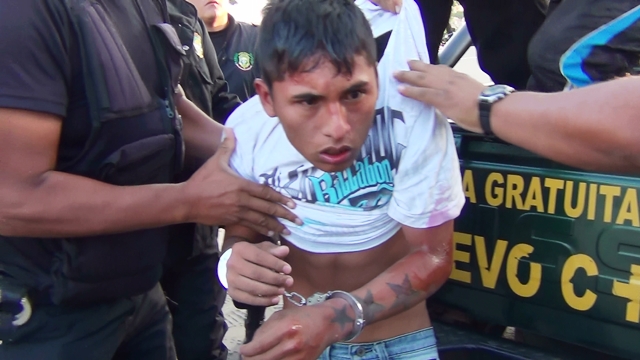 Delincuente  “Chinín” es capturado por serenos de Nuevo Chimbote