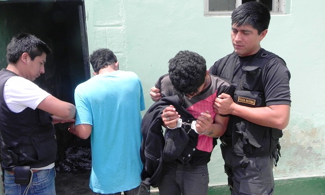 Capturan a “Los Buitres de Villa España” dedicados al robo de vehículos