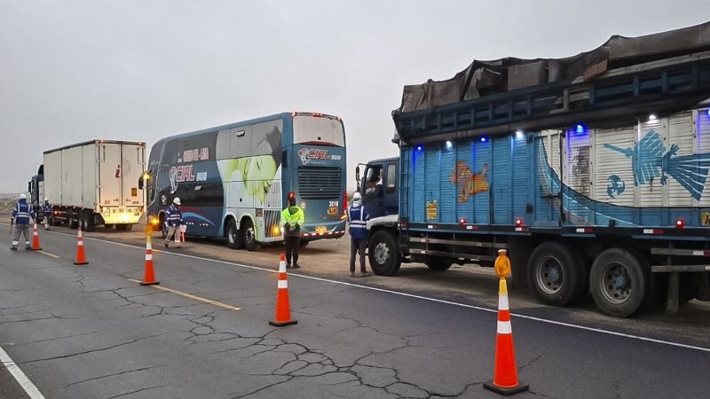 Nuevo Chimbote:  realizan más de 300 intervenciones al servicio de transporte terrestre en tres operativos