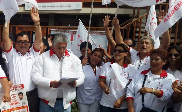 César Lopez quedó inscrito como candidato a la alcaldía de Nuevo Chimbote