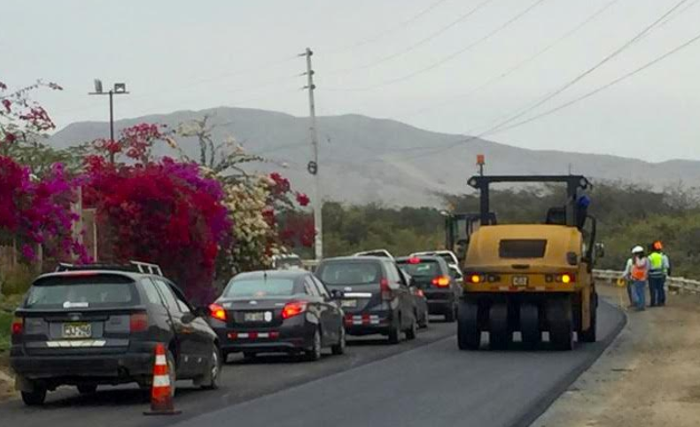 Áncash: obras de la carretera Caraz – Huaraz se encuentran en avance del 71,82%