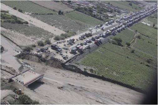 MTC prioriza reconexión de tránsito en carretera Chimbote-Lima