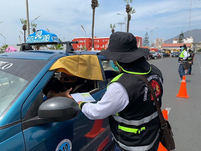 Chimbote: conductores deben tener carné de vacunación para dar servicio de pasajeros