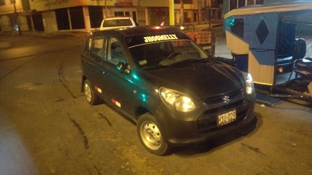 A través de rastreo satelital recuperan vehículo robado por 2 delincuentes en Chimbote