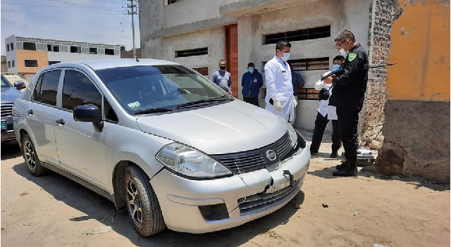 Intervienen automóvil sospechoso de haber atropellado y causado la muerte de la niña Brihana en Chimbote