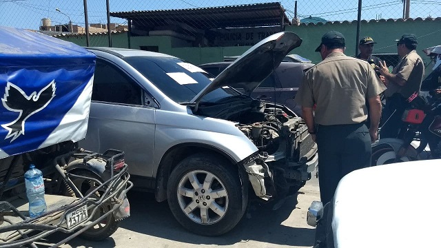 Modernas camionetas robadas en Lima y Trujillo fueron halladas desmanteladas en Nuevo Chimbote