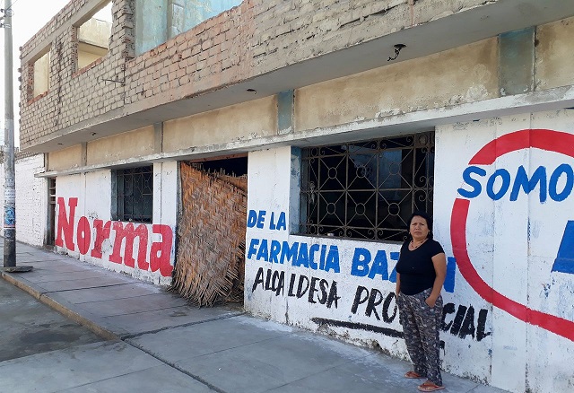 Vivienda abandonada se ha convertido en guarida de delincuentes y pone en peligro a vecinos en Chimbote